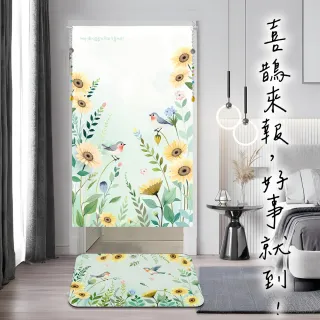 【命運好好玩】李玉珮-扶搖報喜鵲風水布簾+硅藻地墊組(入厝禮)