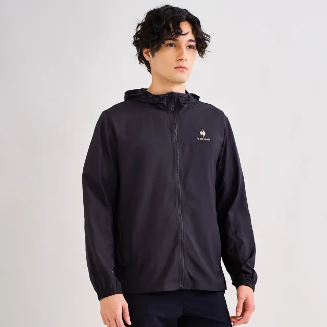 【LE COQ SPORTIF 公雞】抗UV/防潑水防風外套 男女-4色-LWV61663_LWV62663