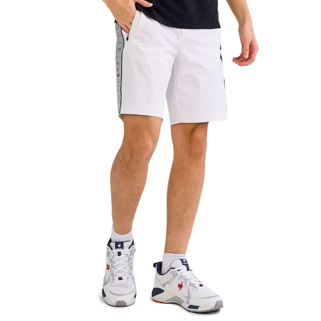 【LE COQ SPORTIF 公雞】抗UV/防潑水短褲 男款-3色-LWV81381