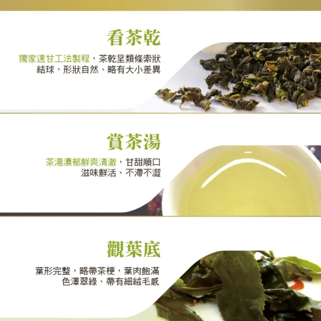【台灣茶人】比賽級高山茶葉150Gx8件組(比賽級金萱/香綻烏龍/香綻烏龍)
