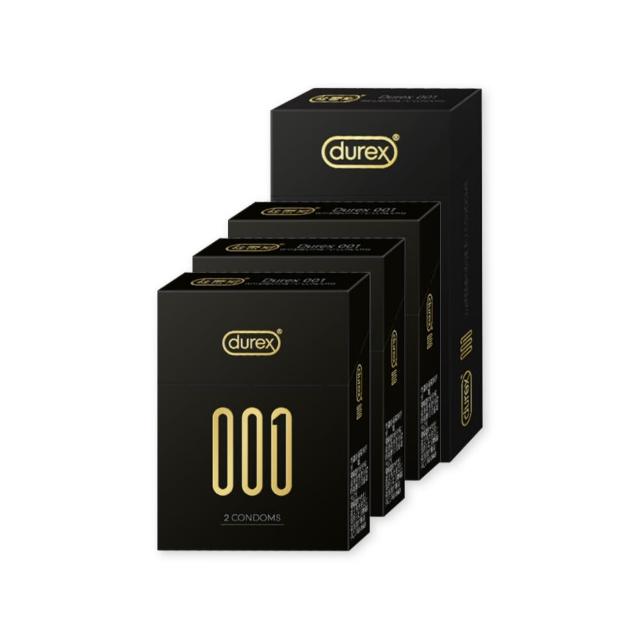 【Durex 杜蕾斯】超薄裝保險套12入 + 凸點裝保險套12入 + 螺紋裝保險套12入(共36入)