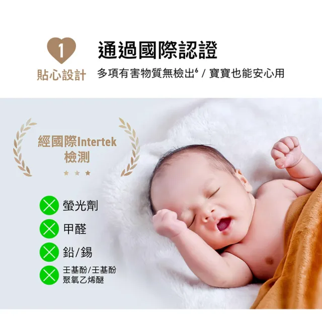 【3M】新一代純棉防蹣床包枕套組-雙人(北歐藍/奶油米/清水灰)