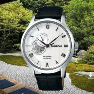 【SEIKO 精工】Presage系列 日式庭園機械錶/41.8mm(SSA379J1/4R39-00W0P)