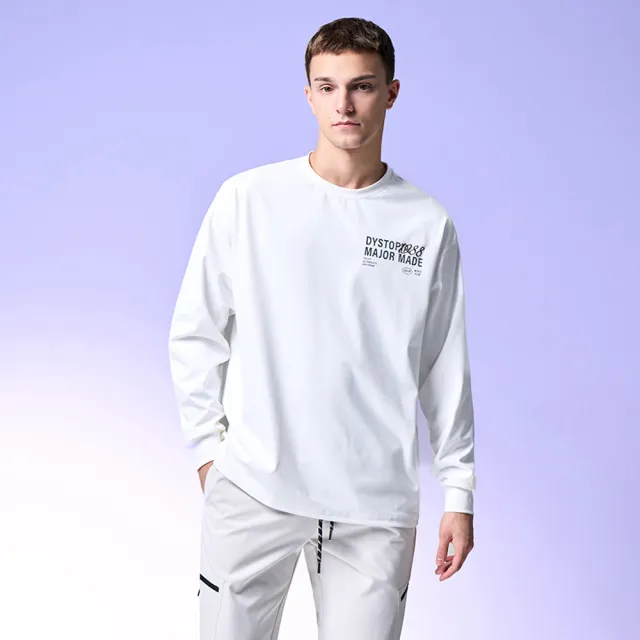 【MAJOR MADE】疊層草寫字彈力機能長T(草寫/高彈力/機能長T)