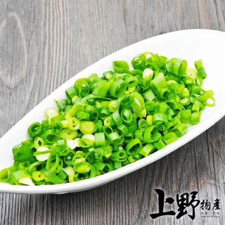 【上野物產】33包 台灣產 蔥花(500g±10%/包 IQF處理 素食/冷凍蔬菜/蔬菜)