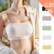 【Kosmiya】4件組 一體式純棉罩杯短袖上衣/Bra Top/無痕上衣/無鋼圈/內搭上衣/T-shirt(4色可選/M-2XL)