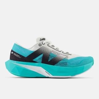 【NEW BALANCE】Fuelcell Rebel V4 女 競速跑鞋 D寬楦 運動 輕量 藍綠(WFCXCJ4)