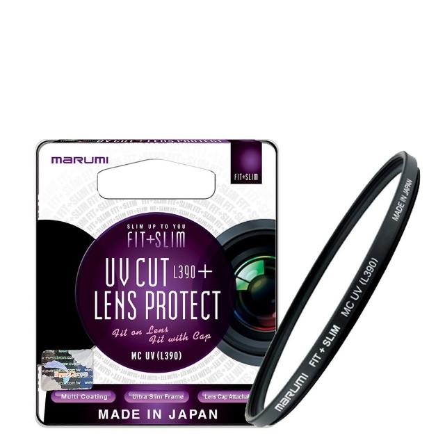 【日本Marumi】FIT+SLIM廣角薄框多層鍍膜UV保護鏡 L390 77mm(彩宣總代理)
