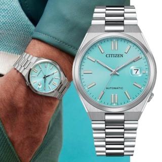 【CITIZEN 星辰】Mechanical 日系美學青春撞色機械腕錶/40mm(NJ0151-88M)