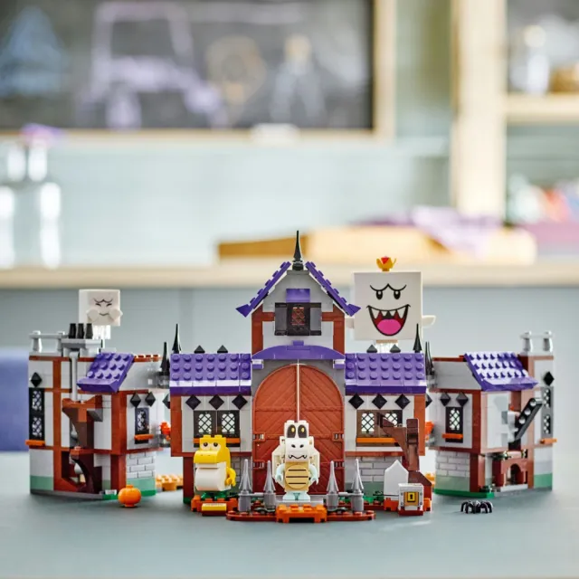 LEGO 樂高】超級瑪利歐系列71436 害羞幽靈王的鬼屋(互動式遊戲任天堂碎