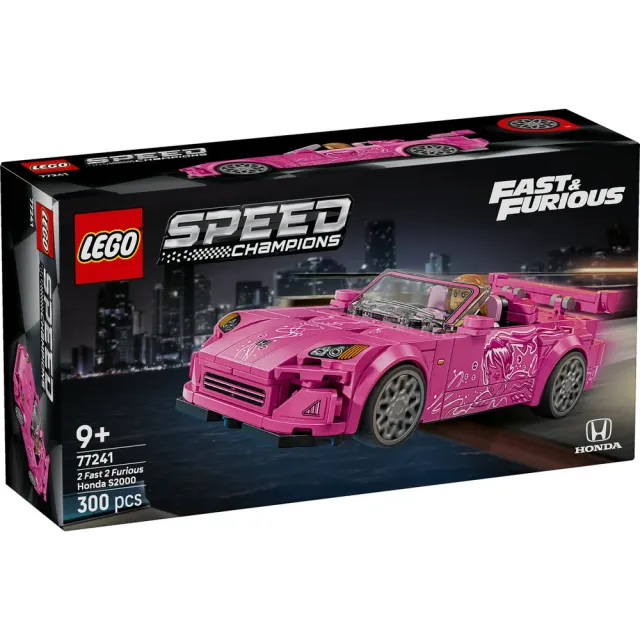 【LEGO 樂高】極速賽車系列 77241 2 Fast 2 Furious Honda S2000(momo獨家 玩命關頭 汽車模型 跑車)