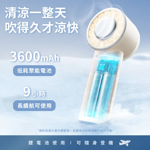 【SOTHING 向物】100檔靜音高速手持製冷風扇 引擎Ice(可上飛機 usb風扇 桌面風扇 冰敷扇 掛脖風扇)
