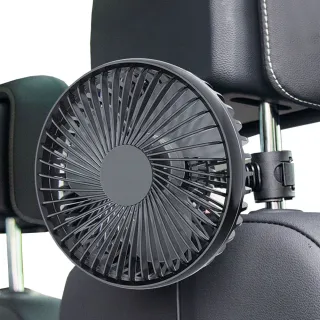 【YORI優里】車用後座專用風扇(低噪音 椅背風扇 汽車電風扇 USB供電)