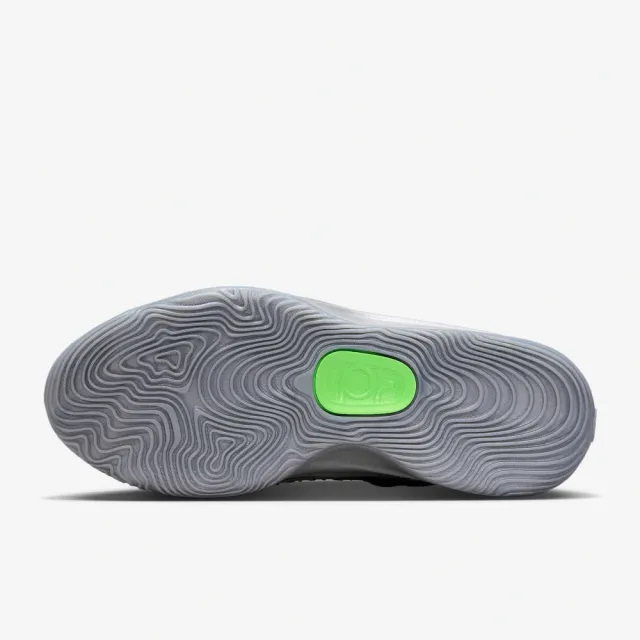 【NIKE 耐吉】KD18 EYBL EP 男鞋 籃球鞋 運動鞋 實戰 金屬銀 綠(IF2518001)