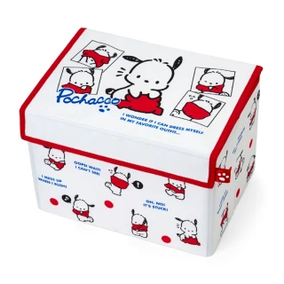 【SANRIO 三麗鷗】帕恰狗生日 換裝系列 可折疊收納箱