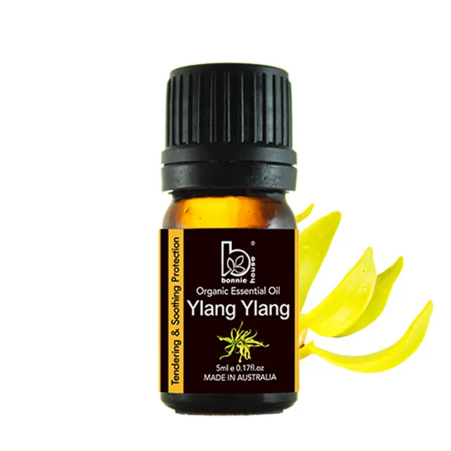 【Bonnie House 植享家】雙有機認證單方精油5ml(任選5入)