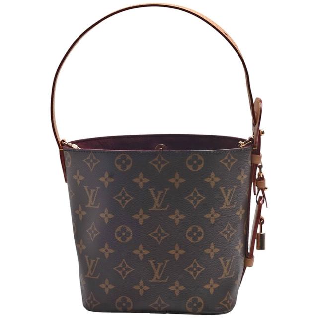 【Louis Vuitton 路易威登】M12925 經典All In BB系列Monogram帆布牛皮手提/斜背包
