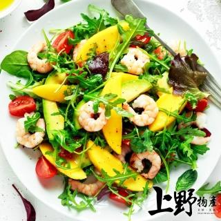 【上野物產】16包 無化學或物理發泡 天然白蝦仁6包(100g±10%/包 海鮮/蝦子/白蝦)