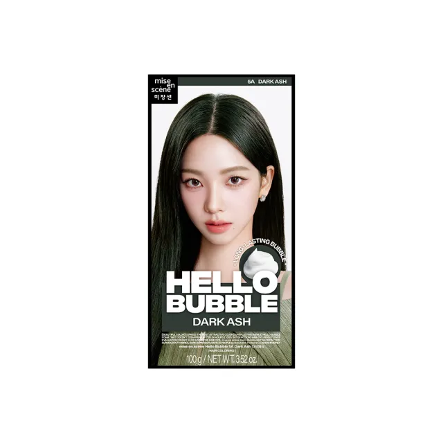 【魅尚萱 官方直營】HELLO BUBBLE泡沫染髮劑100g(全系列)