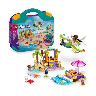 【LEGO 樂高】Friends 42672 創意海灘和旅行箱(家家酒 商店玩具 兒童玩具 積木)