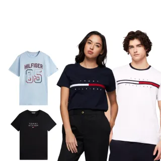 【Tommy Hilfiger】官方旗艦館 經典男女短袖T恤 多款任選