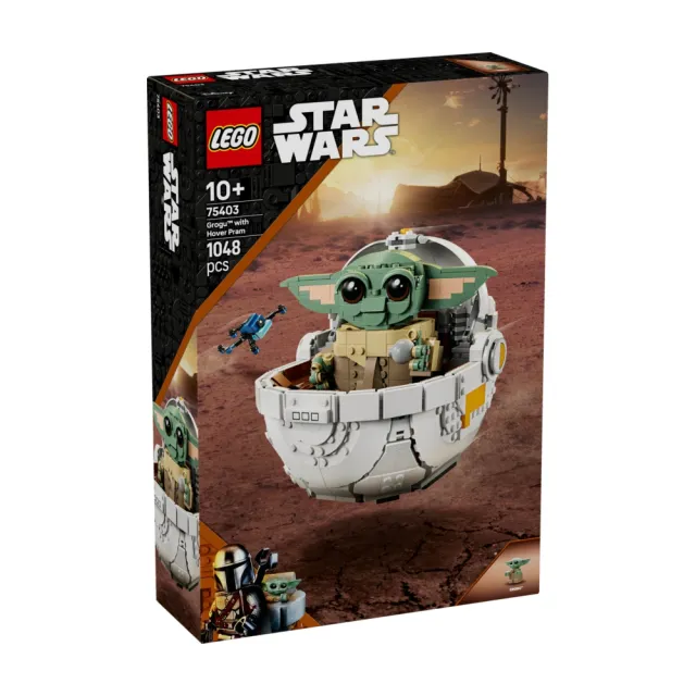 【LEGO 樂高】星際大戰系列 75403 古古和懸浮嬰兒車(尤達寶寶 Star Wars 兒童玩具 積木 禮物)