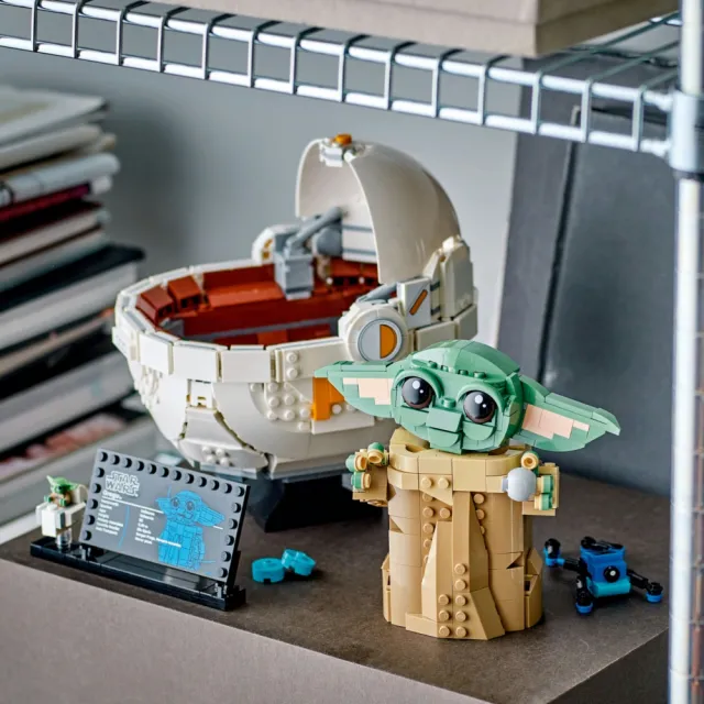 【LEGO 樂高】星際大戰系列 75403 古古和懸浮嬰兒車(尤達寶寶 Star Wars 兒童玩具 積木 禮物)