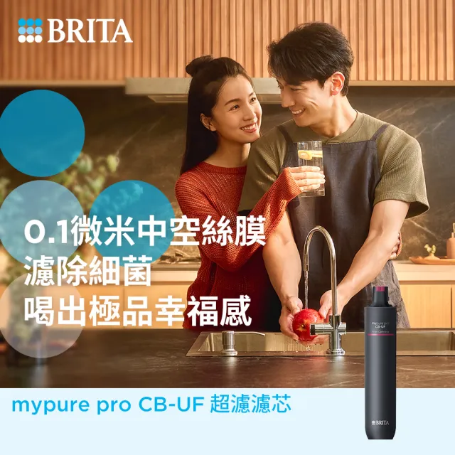 【BRITA】mypure pro CB-UF 超濾濾芯(0.1微米中空絲膜)