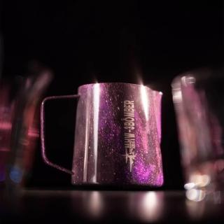 【MHW-3BOMBER】拉花缸經典版3.0-600ML-圓嘴-星空紫(拉花缸 600ML拉花杯 咖啡打奶缸)