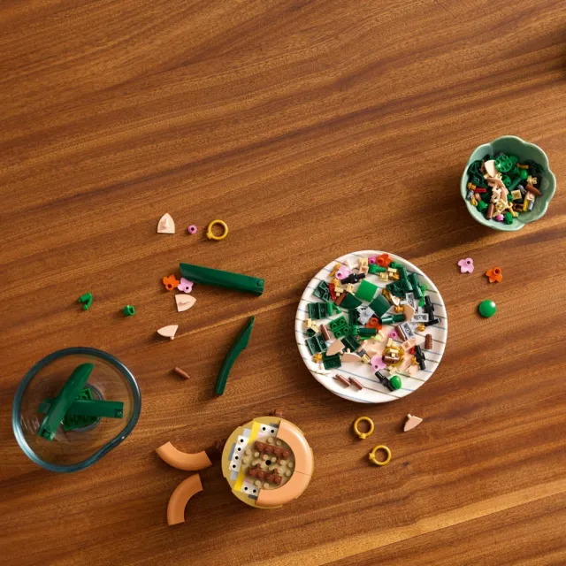 【LEGO 樂高】Botanicals 10343 迷你蘭花(居家擺設 花藝植栽 節慶禮物 玩具模型 情人節禮物)