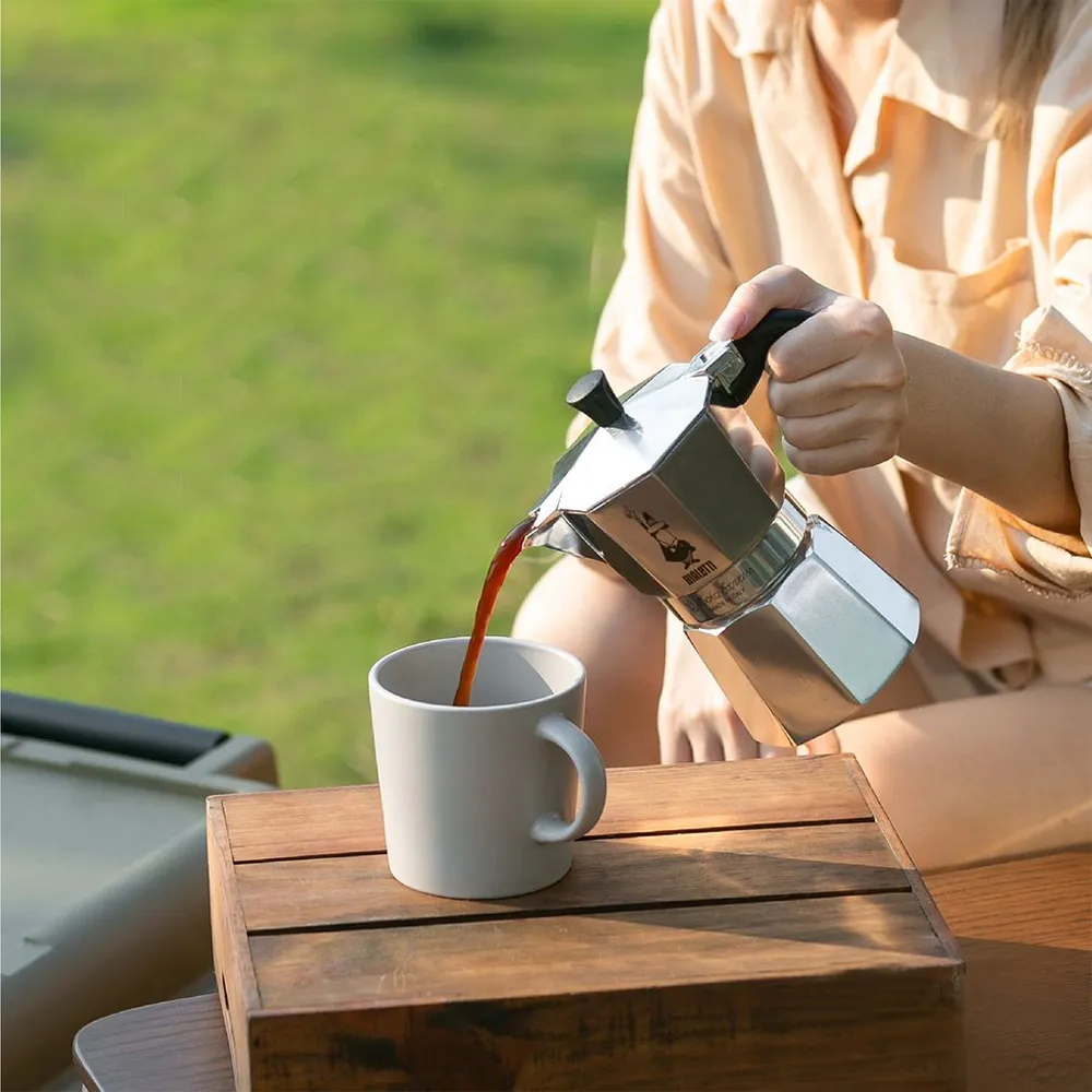 Bialetti 比亞樂堤】經典摩卡壺MOKA-4杯份(義式濃縮/百年咖啡壺/免插電