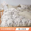 【DUYAN 竹漾】60支100%天絲 雙人四件式床包被套組-多款任選(天絲床包 涼被 涼感床包)