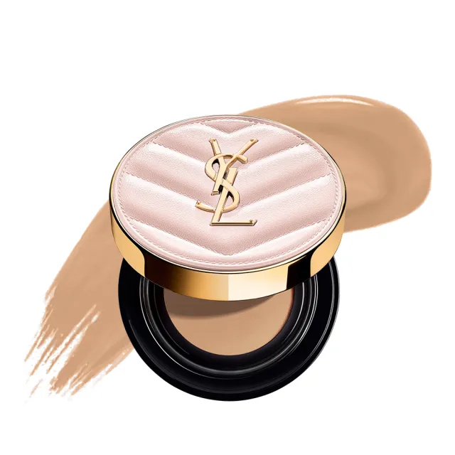 【YSL】官方直營 超模光感精華水氣墊SPF50+/PA++++ 12g(粉紅氣墊/防曬/任選1款)