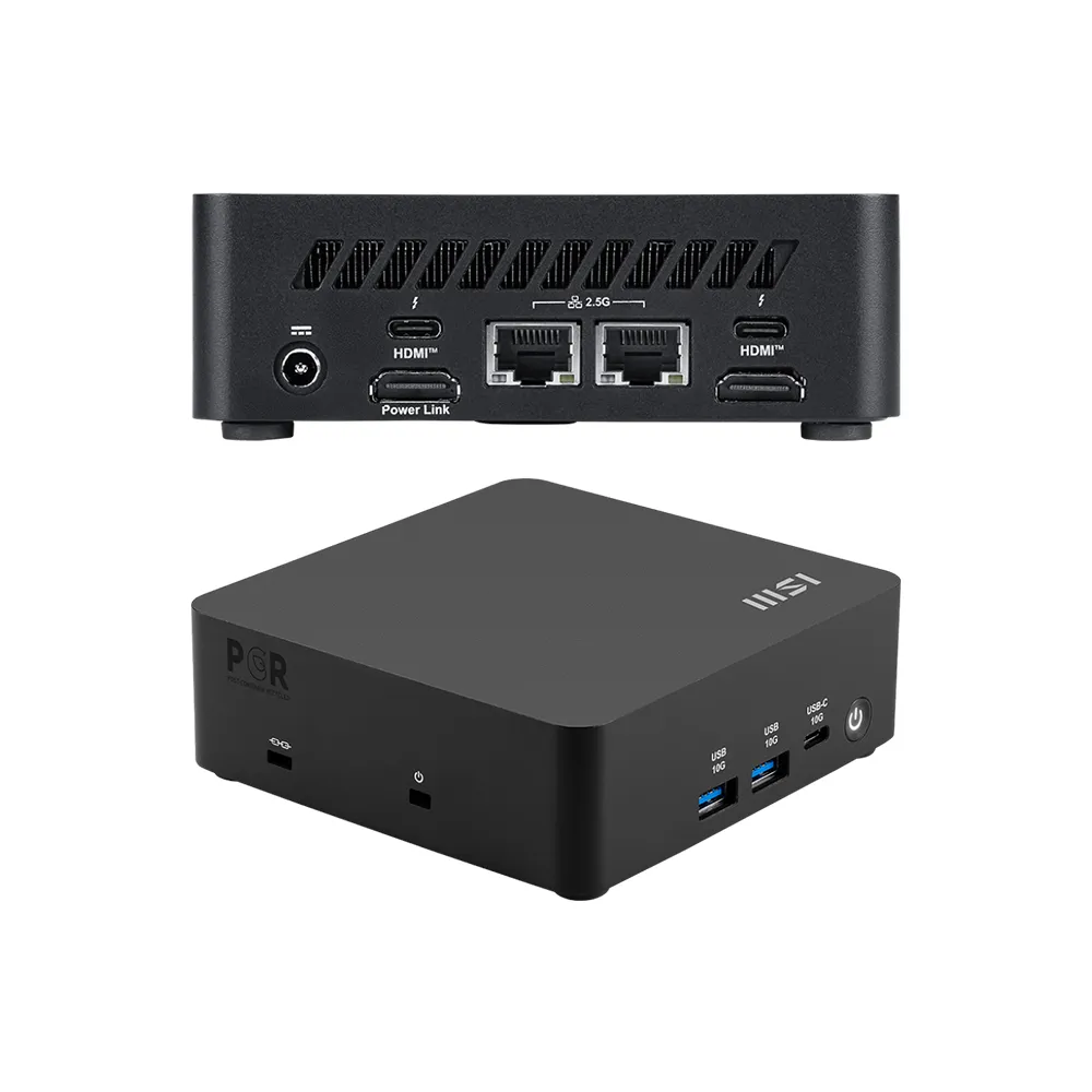 【MSI 微星】Cubi NUC AI 1UMG-040BTW{天璇S44BW}  Win11迷你電腦(Ultra 7 155H/32G/500GB M.2 Gen4)