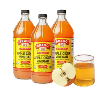 【統一生機】有機Bragg蘋果醋946mlx3瓶