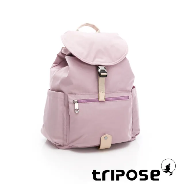 【tripose】MEMENTO微皺尼龍輕量後背包-大(手毬紫)