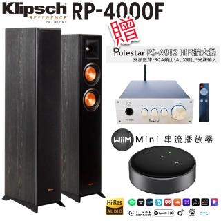【Klipsch】RP-4000F 被動式落地型喇叭(1英寸鈦合金LTS通風高音單元 釪環公司保固)