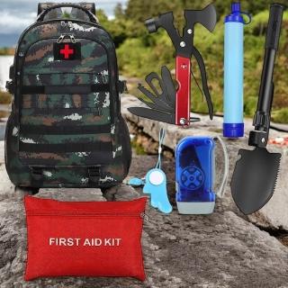 【CGW】緊急避難包 防災包 登山急救包(求生包 防災包 救護包 急救毯 地震包)
