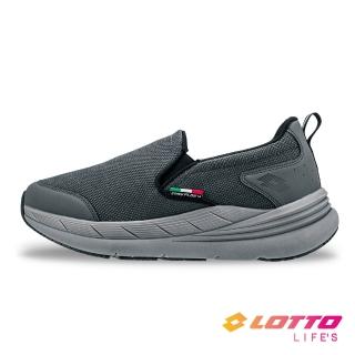 【LOTTO】男 EASY FLOW4 止滑健步鞋(灰-LT5AMX9568)