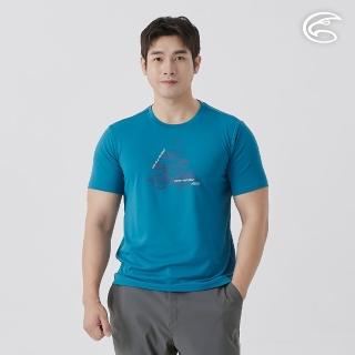 【ADISI】男UPF50+防曬抑菌圓領短袖排汗衣 AL2511030 墨藍(抗UV 吸濕排汗 防臭 彈性)