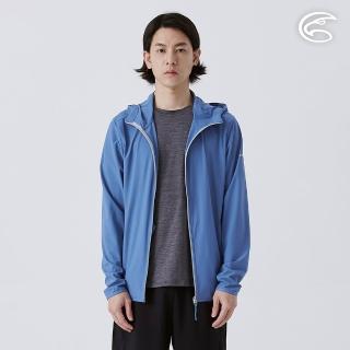 【ADISI】男超涼感防曬外套 AJ2511052 寧靜藍(連帽 透氣 彈性 抗紫外線 UPF50+)
