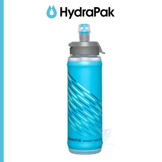 【HydraPak】SKYFLASK SPEED 350ml 軟式運動水瓶(自行車/寬口/減輕重量/好收納/快速注水)