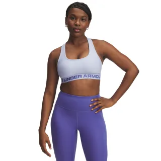 【UNDER ARMOUR】UA 女 Crossback 中衝擊運動內衣_1361034-009(粉紫色)