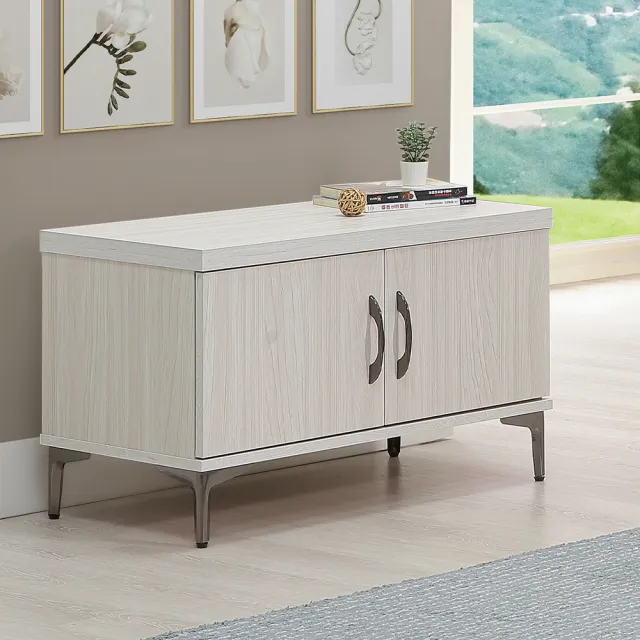 【MUNA 家居】艾瑪特2.7尺座鞋櫃(櫥櫃 鞋櫃 櫃子 收納)