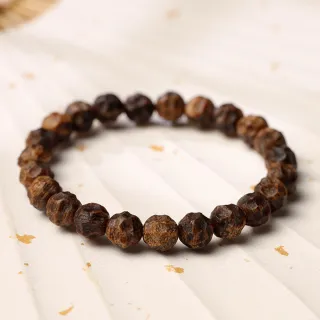 【MoonDy】手鍊 手串 鶯歌綠奇楠 沉香手串 佛珠手串 串珠手鍊 木質手鍊 單圈手串 綠奇楠手