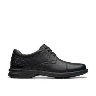 【Clarks】男鞋 Gessler Cap 輕鬆自如橫飾正裝休閒鞋 皮鞋(CLM79429C)