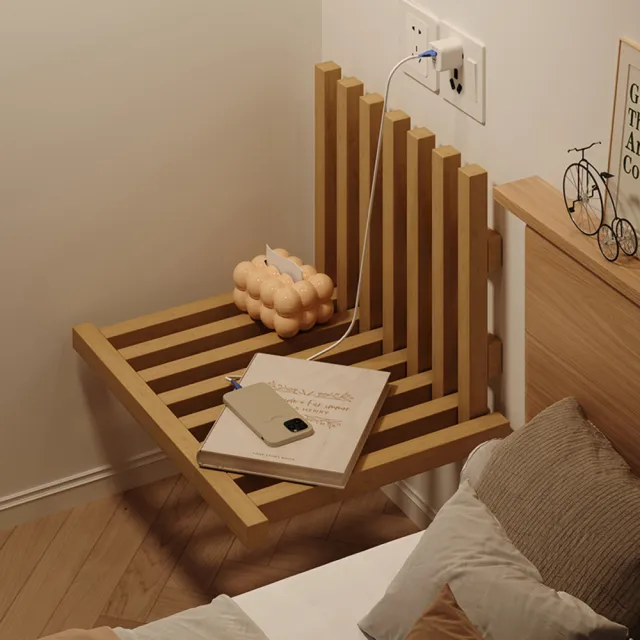 【MINE 家居】換鞋凳 摺疊桌 摺疊款 100%純實木 41*34cm款 一入(書桌 書架 摺疊桌)