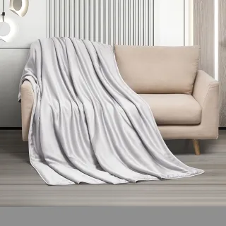 【MIT iLook】買1送1 獨家台灣製 頂級60支100%萊賽爾天絲300織-石墨烯精美框涼被150X180公分(多色選)