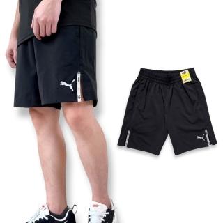 【PUMA】男生 短褲 經典LOGO 透氣排汗 休閒 運動短褲