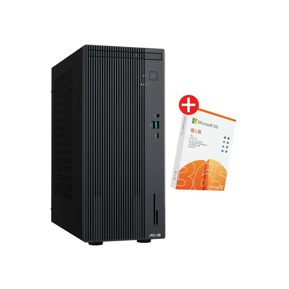 【ASUS 華碩】+微軟M365★i5八核文書電腦(i5-13420H/32G/1TB SSD/W11/H-V500MV-13420H253W/黑)